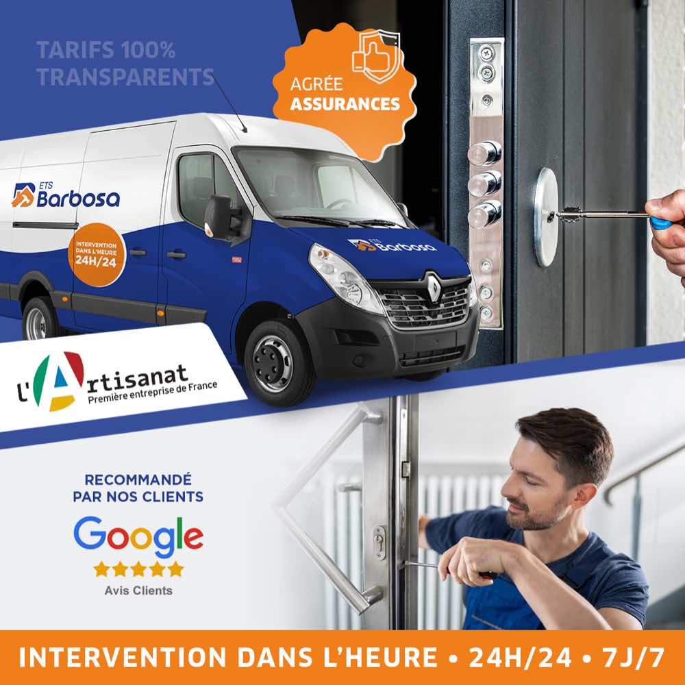 besoin d'une intervention rapide en serrurerie à ville-d'avray ? dépannage express, ouverture de porte, changement de serrure : nos serruriers professionnels interviennent 24h/24 et 7j/7.