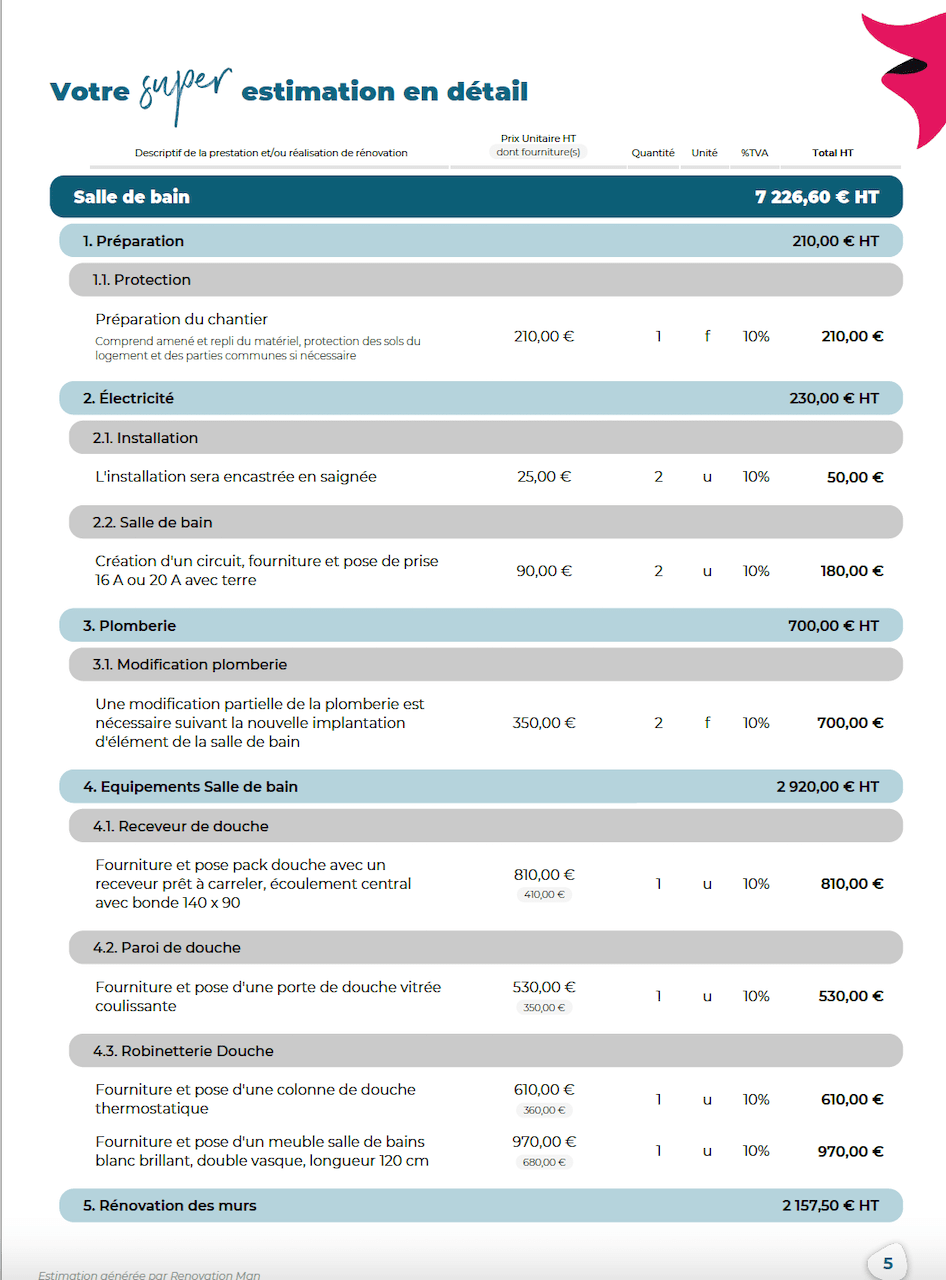 obtenez rapidement un devis personnalisé pour la rénovation ou l’aménagement de votre salle de bain à sèvres. comparez les tarifs et services de professionnels qualifiés près de chez vous.
